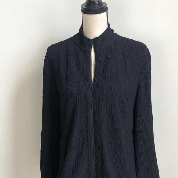 Orvis Gorpcore Zippered Light Weight Black Jacket Sz L - Picture 2 of 8